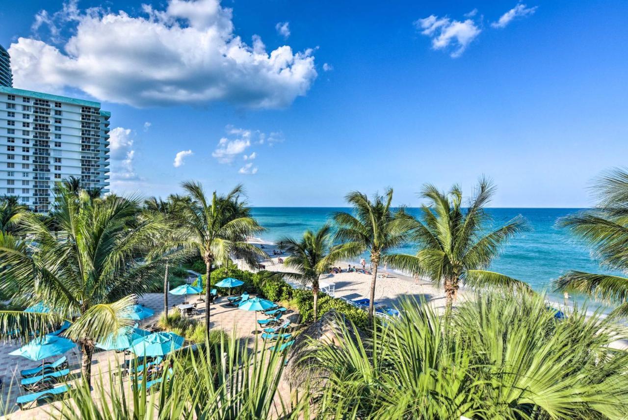 Hollywood Beachfront Condo With Resort Amenities! Exterior foto